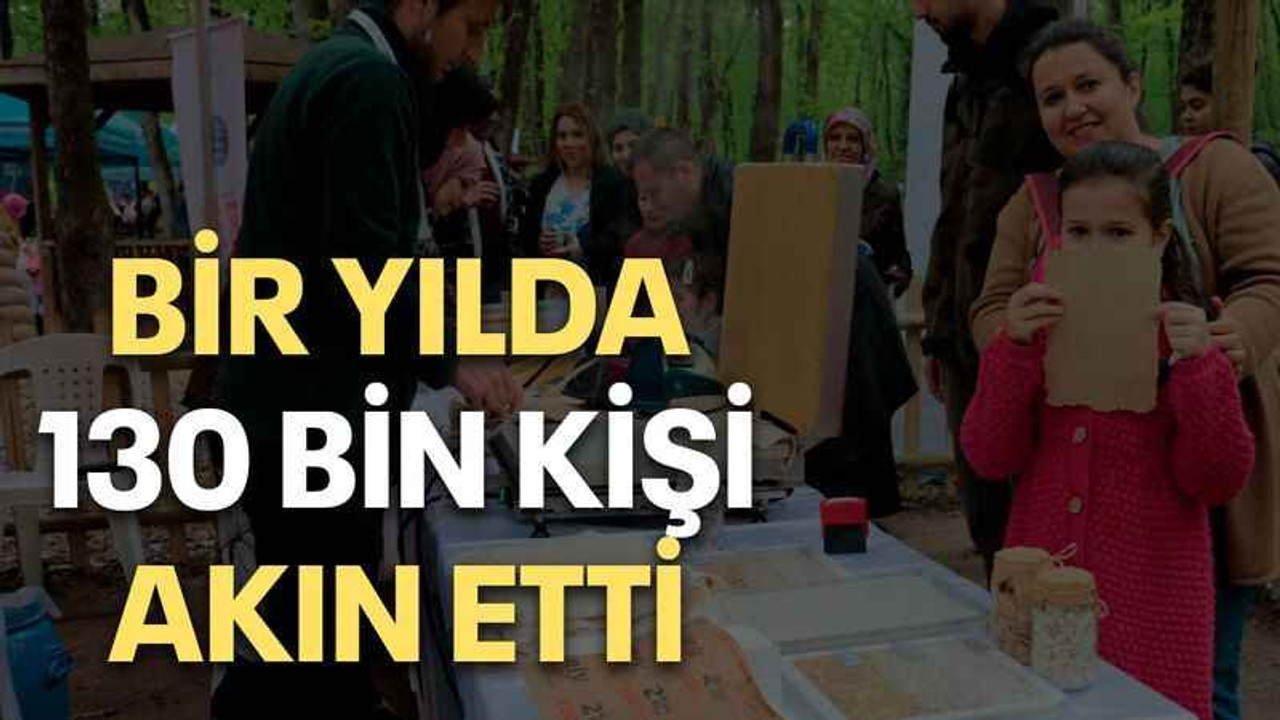 Bir yılda 130 bin kişi akın etti